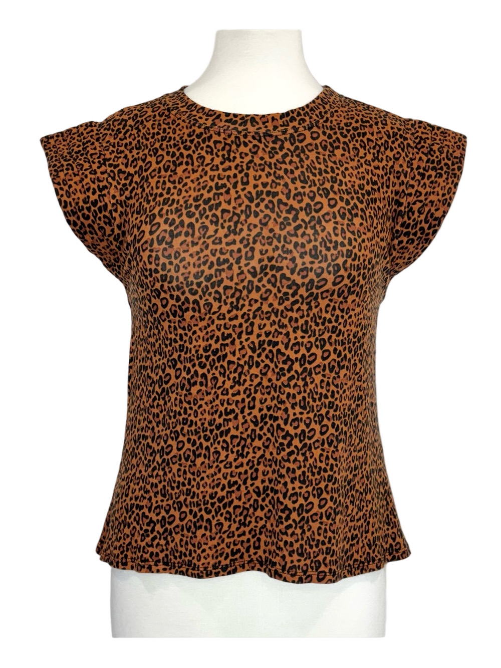 Marea Modas brown leopard print t-shirt